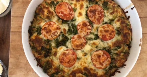 Fırında Yumurtalı Kaşarlı Ekmek