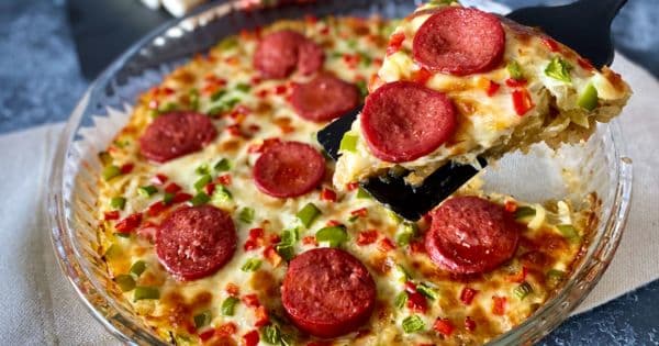 Kahvaltılık Patates Pizza