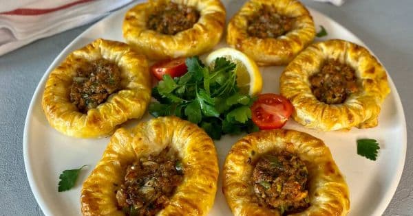 Porsiyonluk Lahmacun Böreği