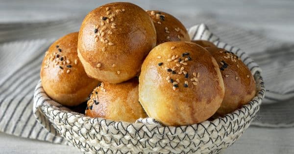Airfryer'da Peynirli Mayasız Poğaça