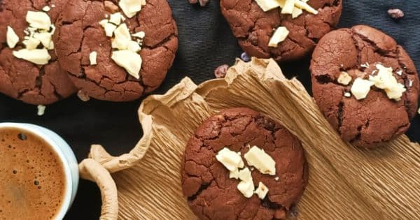 Bitter Çikolatalı Brownie Kurabiye