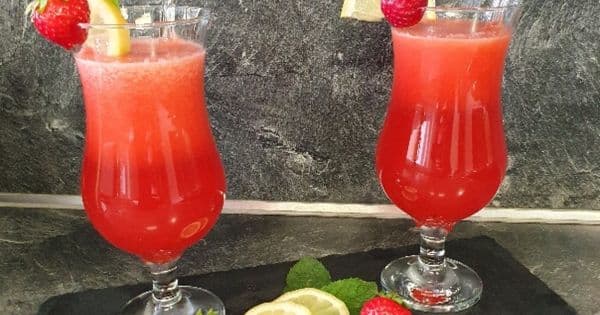 Çilekli Kolay Limonata