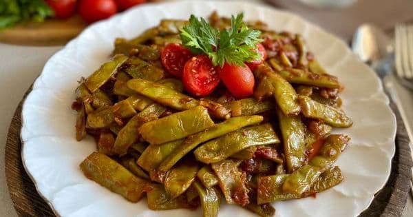 Taze Fasulye Kavurması