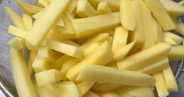 Terbiyeli Patates Kızartması