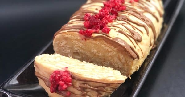 Beyaz Çikolatalı Mozaik Pasta