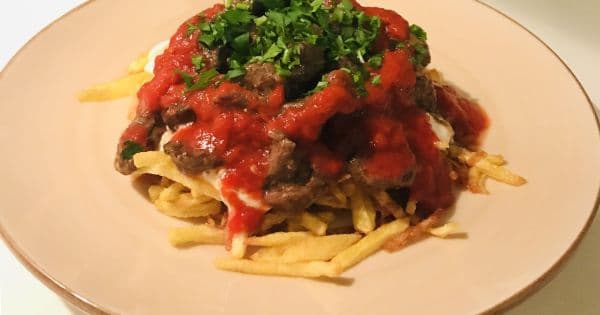 Çökertme Kebabı