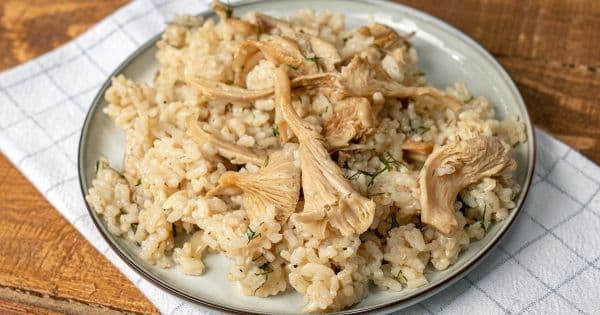 Kuru Mantarlı Pilav
