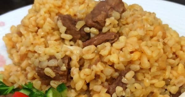 Nohutlu Bulgur Pilavı