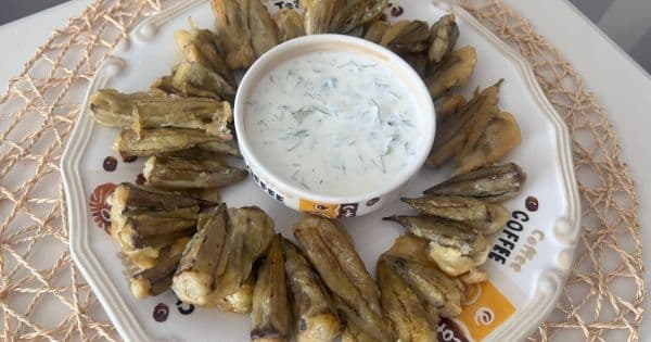 Bamya Kızartması