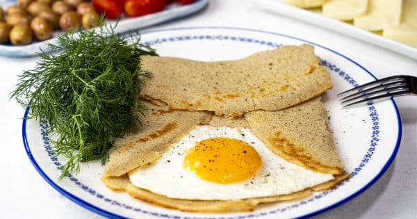 Karabuğday Unlu Krep