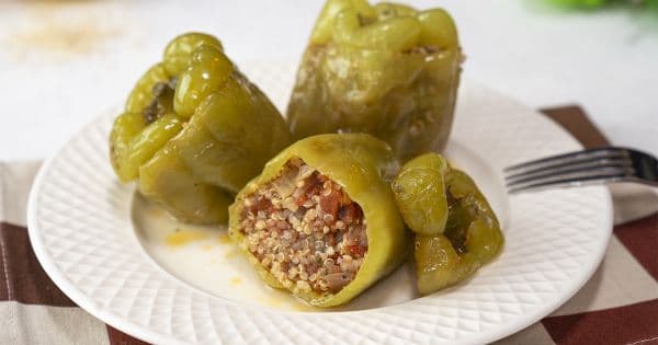 Kinoalı Biber Dolması