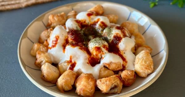 Airfryer'da Milföy Mantı