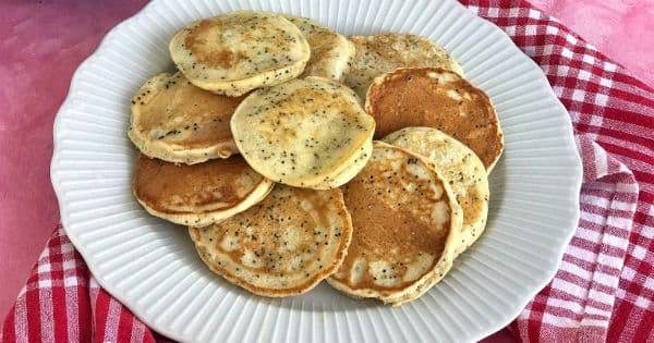 Haşhaşlı Kahvaltılık Pankek