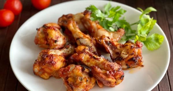 Fırında Soslu Kanat