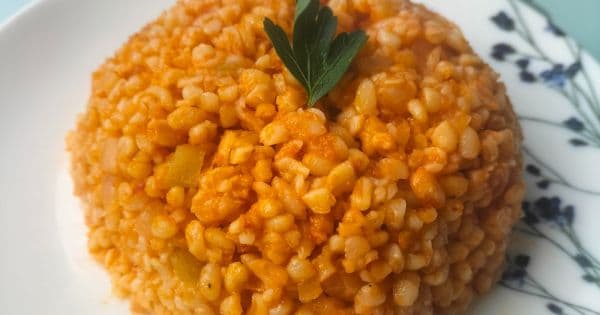 Sebzeli Bulgur Pilavı