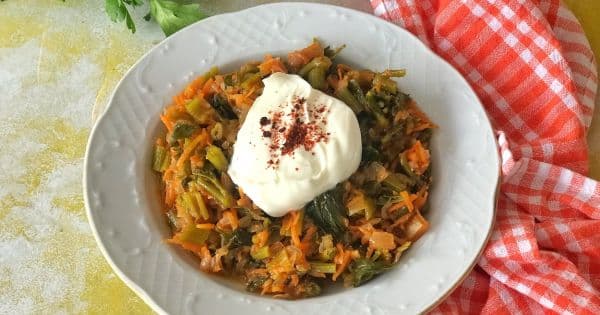 Kereviz Sapı Yemeği