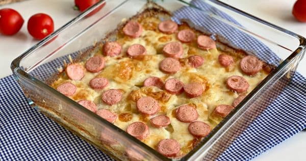 Sosisli Patates Graten