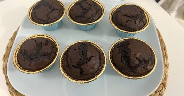 Fındıklı Kakaolu Mini Kek