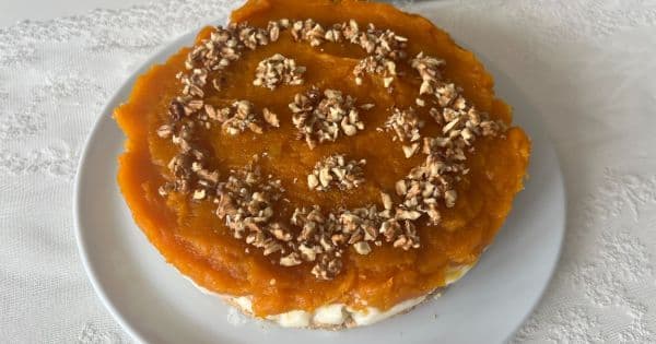 Muhallebili Bal Kabağı Pastası