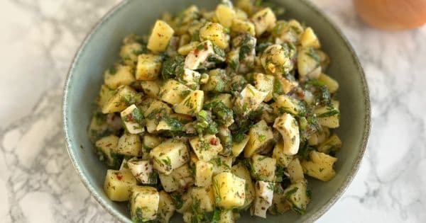 Yumurtalı Patates Salatası