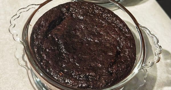 Muzlu Kakaolu Şekersiz Brownie