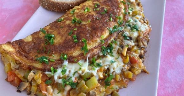 Sebzeli Omlet