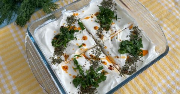 Etimekli Patlıcan Salatası