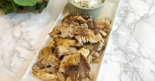 Fırında İstiridye Mantarı