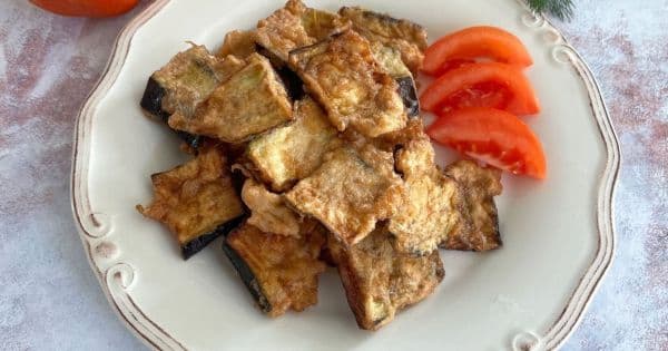 Yumurtalı Patlıcan Kızartması