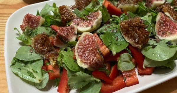 İncirli Semizotu Salatası