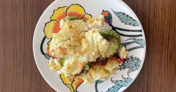 Sebzeli Peynirli Crumble