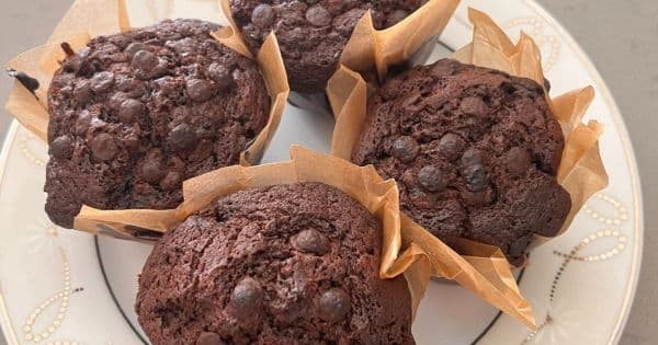 Duble Çikolatalı Muffin