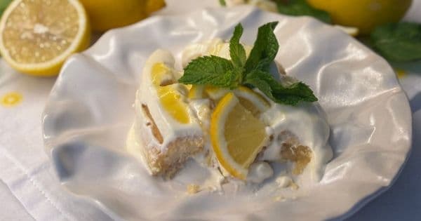 Limon Aromalı Tiramisu