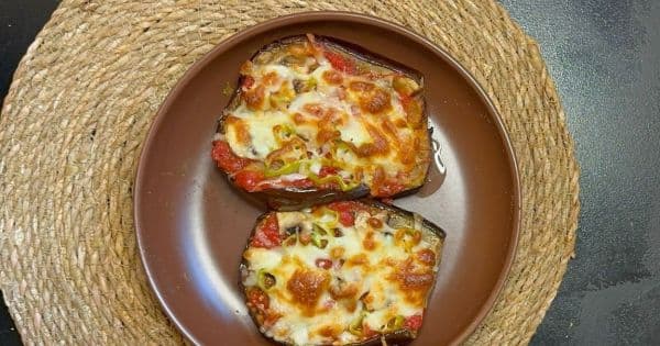 Patlıcandan Kolay Pizza