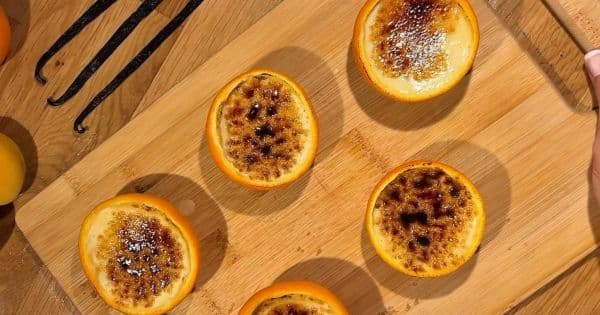 Portakallı Creme Brulee