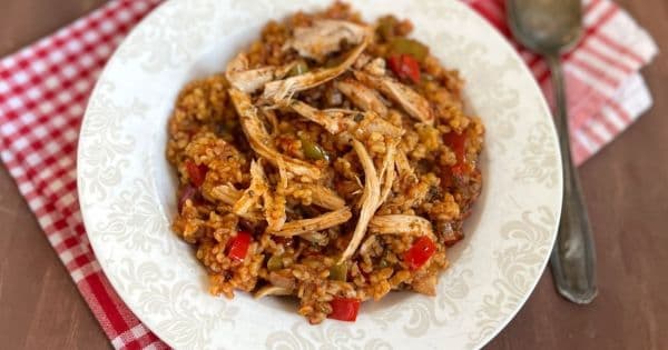 Tavuklu Bulgur Pilavı