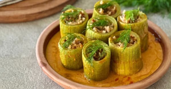 Terbiyeli Kabak Dolma
