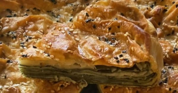 Leziz Ispanaklı Börek