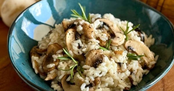 Mantarlı Risotto