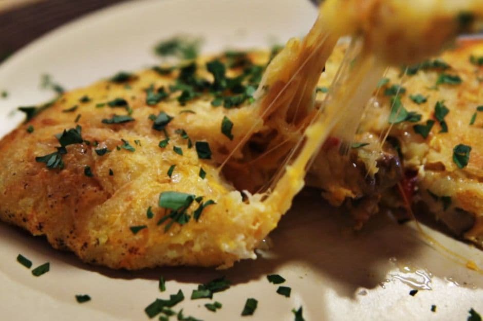 Patatesli Etli Omlet