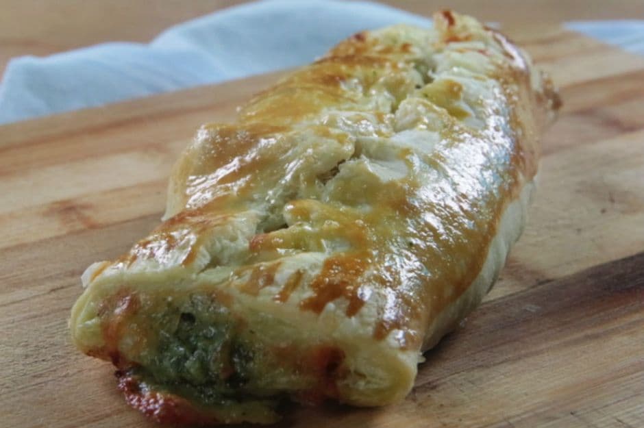 Pesto Soslu Tavuklu Milföy