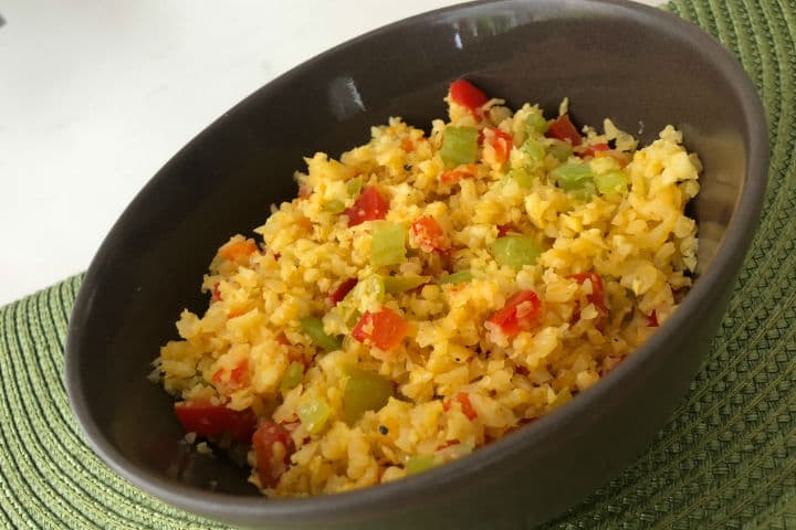 Pratik Karnabahar Pilavı