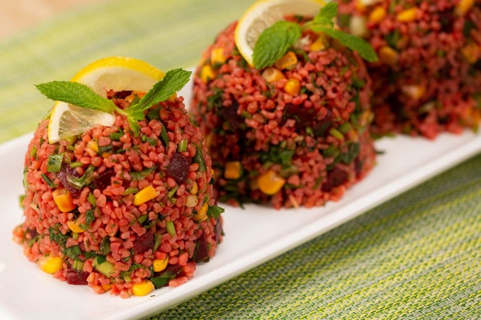 Pancarlı Bulgur Salatası