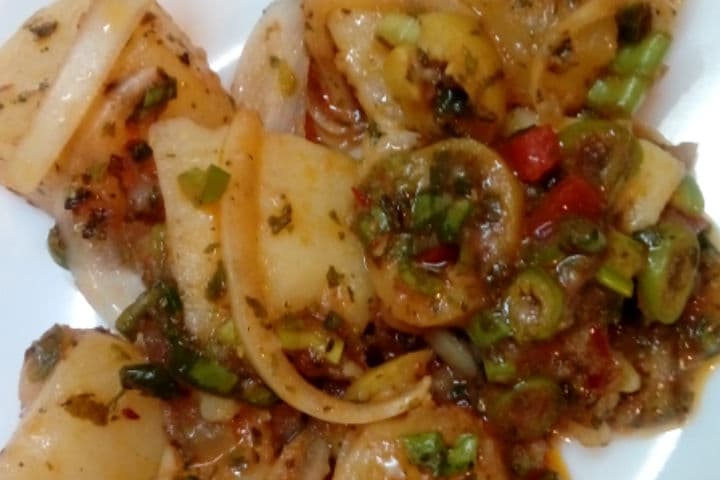 Biberli Patates Piyazı