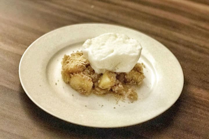 Elmalı Crumble