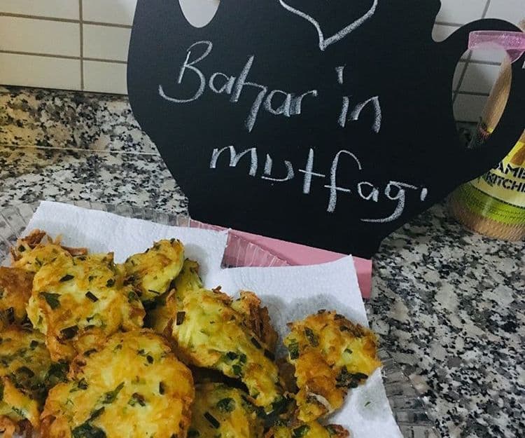 Soğanlı Patatesli Mücver