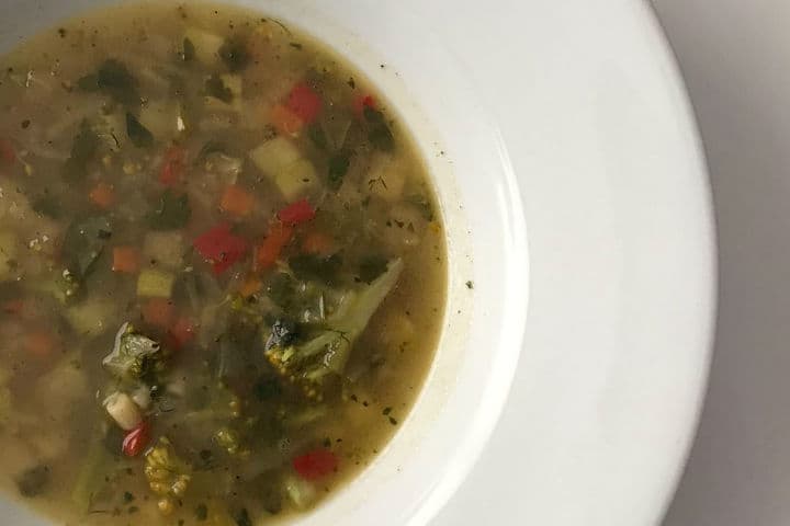 Minestrone Çorbası