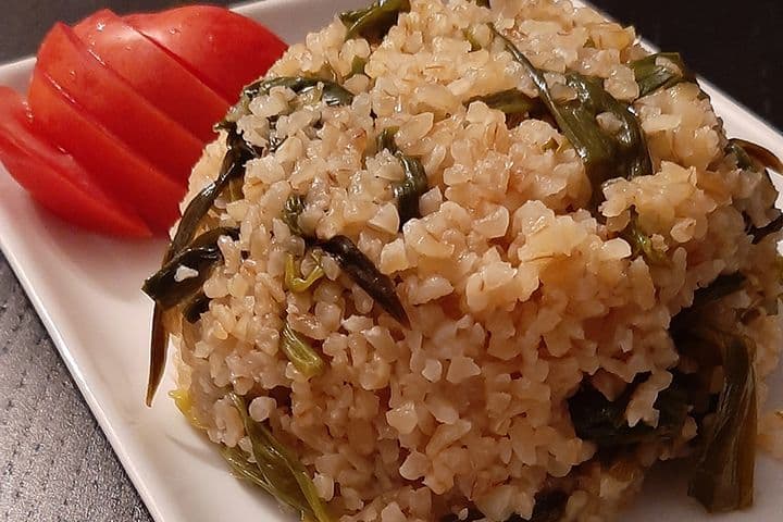 Çiriş Otlu Bulgur Pilavı