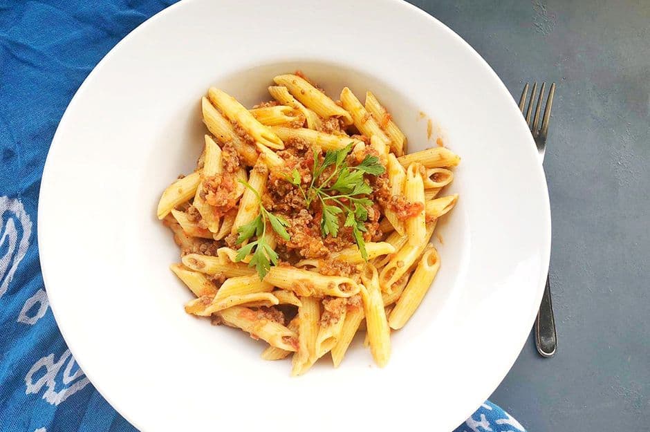 Bolonez Soslu Makarna