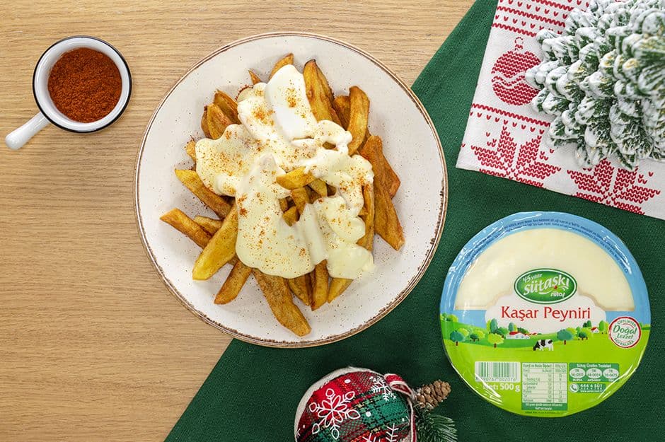 Peynir Soslu Patates Kızartması
